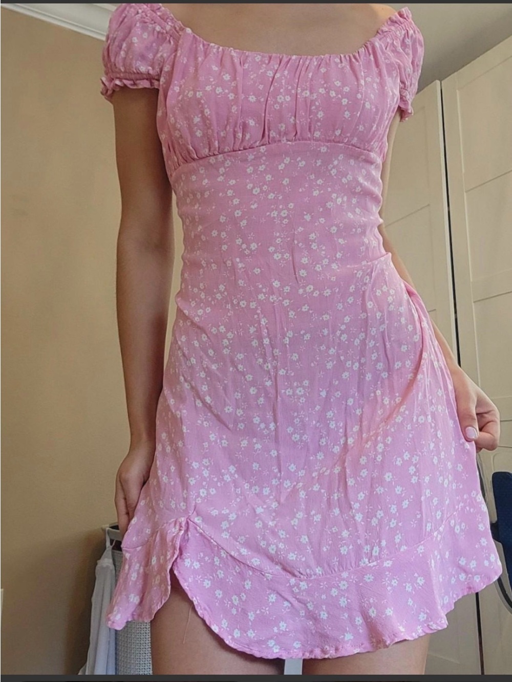 Love Tree Pink Mini Dress